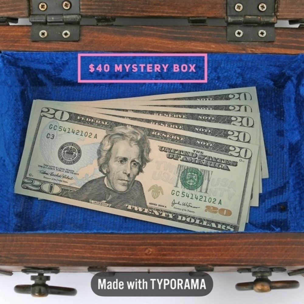 $40 mystery box